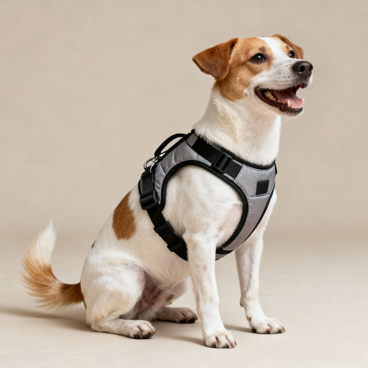 Harnais Anti-Traction Réfléchissant pour Chien | Lumidog