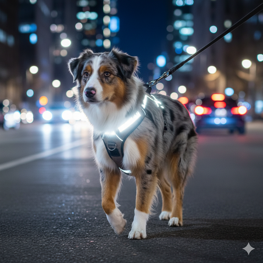 Harnais Réfléchissant pour Chien - Sécurité et Confort