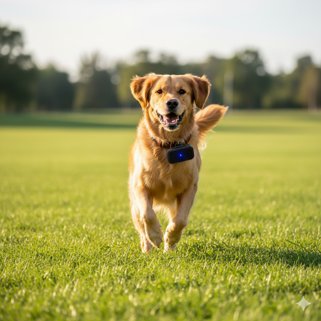 Traceur GPS Bluetooth pour Chien | Lumidog - Localisation en Temps Réel