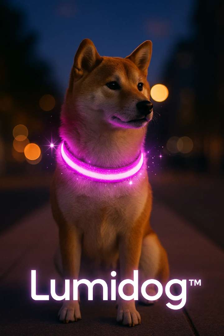 Collier Lumineux pour Chien Lumidog™ – Sécurité Nocturne & Style Assuré